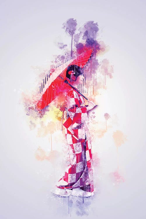 Japanese Girl by Cornel Vlad wall art