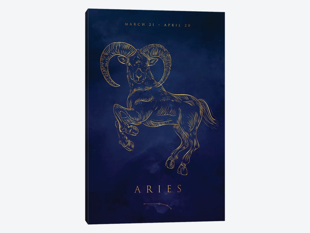 Aries by Cornel Vlad 1-piece Canvas Art Print