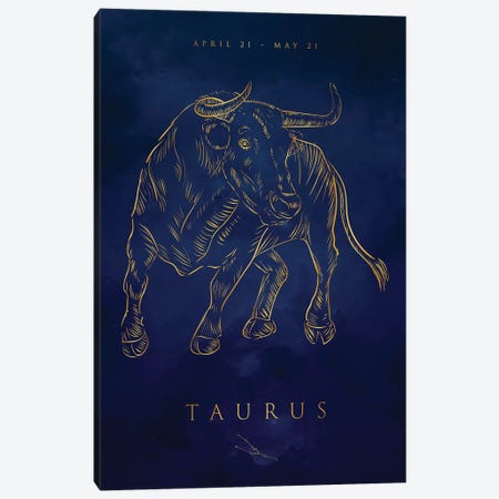 Taurus Canvas Print #CVL175} by Cornel Vlad Canvas Wall Art