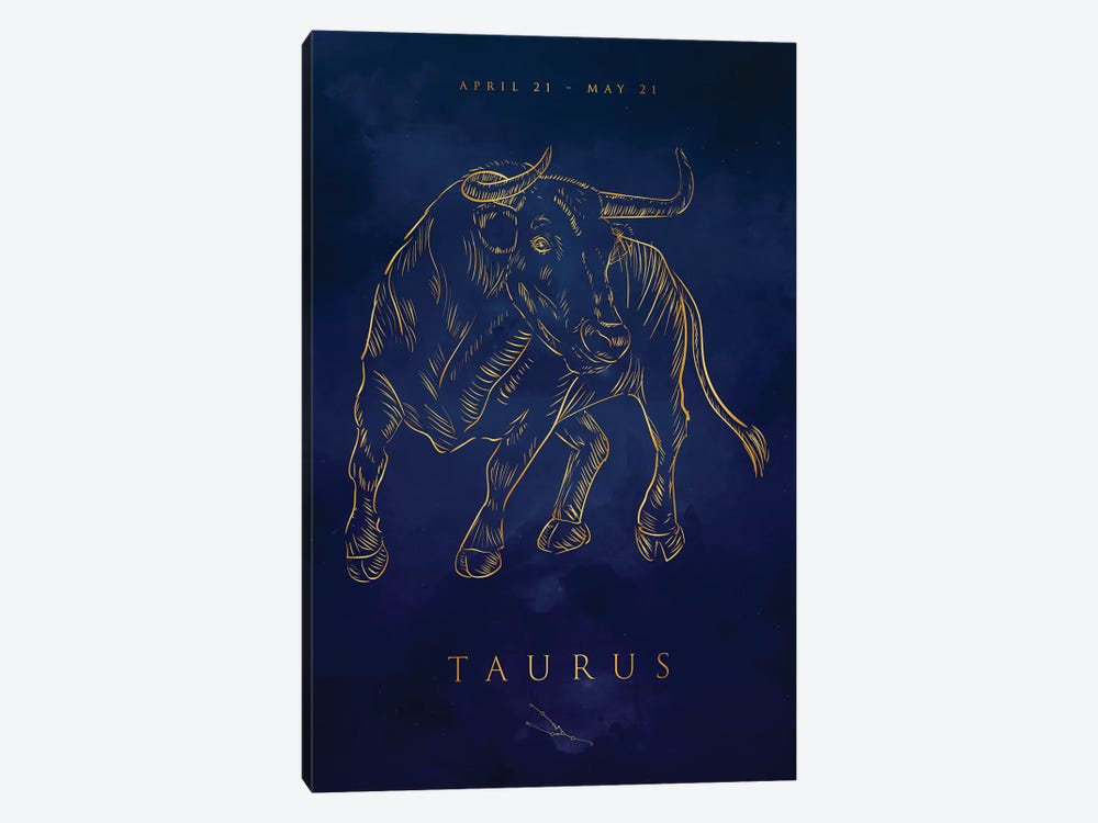 Taurus by Cornel Vlad 1-piece Canvas Wall Art