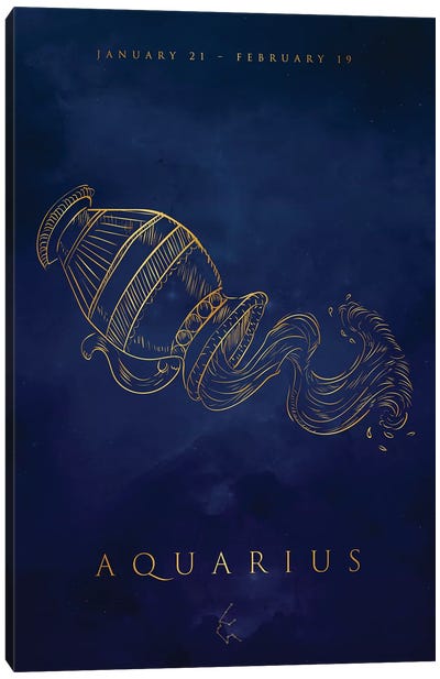 Aquarius Canvas Art Print - Cornel Vlad