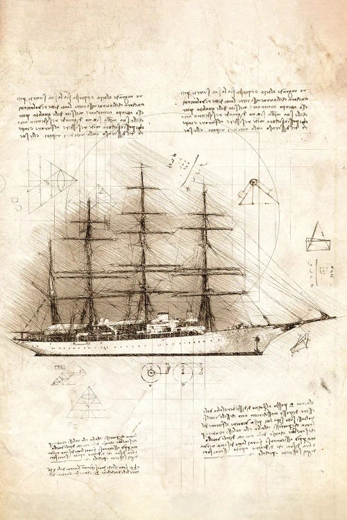 Sailing Ship Side View