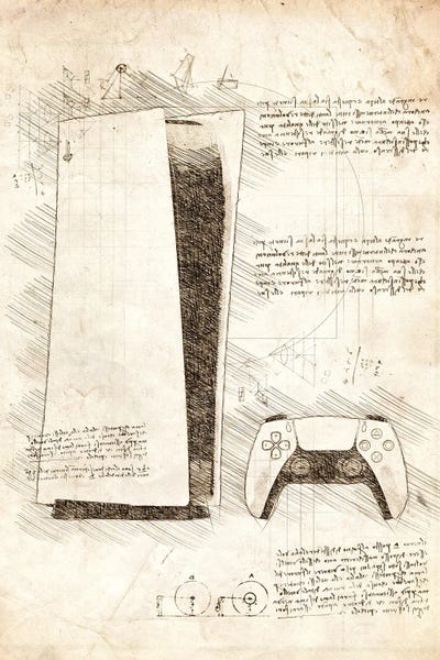 Toy & Game Blueprints: Playstation 5 by Cornel Vlad