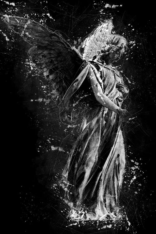 Angel Girl Statue by Cornel Vlad wall art