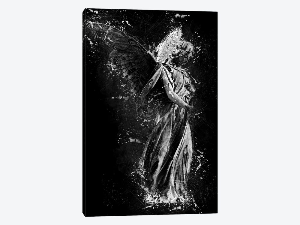 Angel Girl Statue by Cornel Vlad 1-piece Art Print