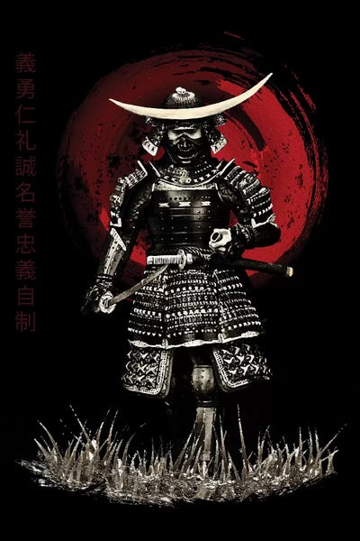 Warriors: Bushido Samurai Attack Ready by Cornel Vlad
