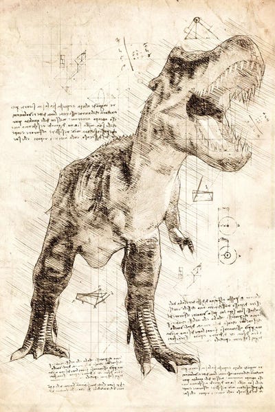 Prehistoric Animals: Tyrannosaurus Rex by Cornel Vlad