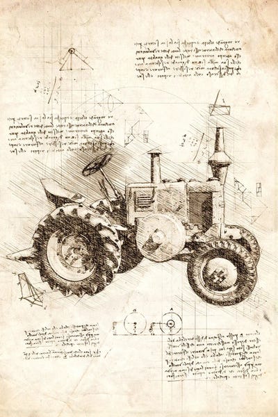 Tractors: Old Tractor by Cornel Vlad