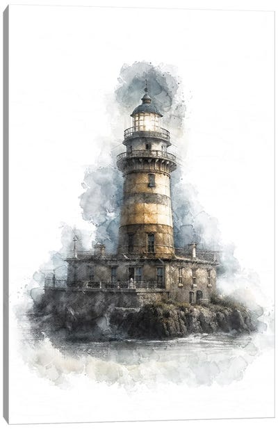 Lighthouse Canvas Art Print - Cornel Vlad