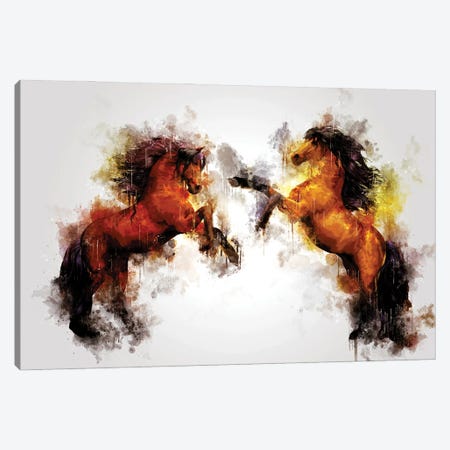 Horses Canvas Print #CVL235} by Cornel Vlad Canvas Print
