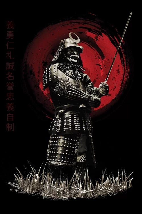 Bushido Samurai Standing Strong