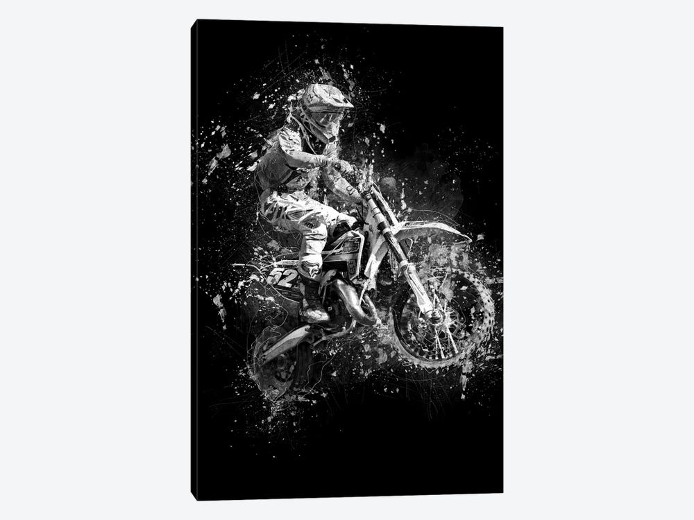 Dirt Bike Jump by Cornel Vlad 1-piece Canvas Artwork