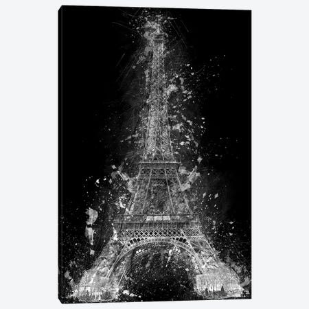 The Eiffel Tower Canvas Print #CVL5} by Cornel Vlad Canvas Art