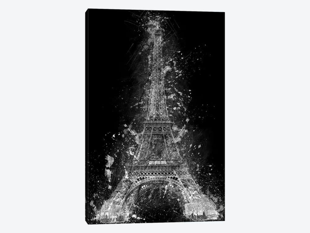 The Eiffel Tower by Cornel Vlad 1-piece Canvas Print