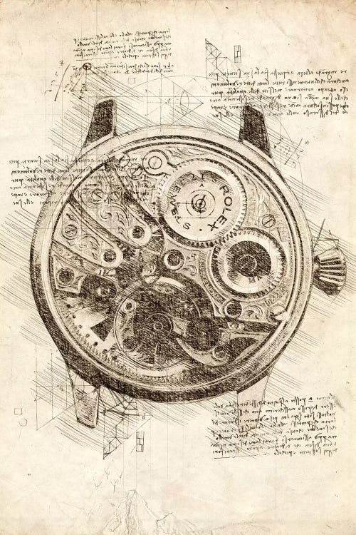 Rolex Insides by Cornel Vlad wall art