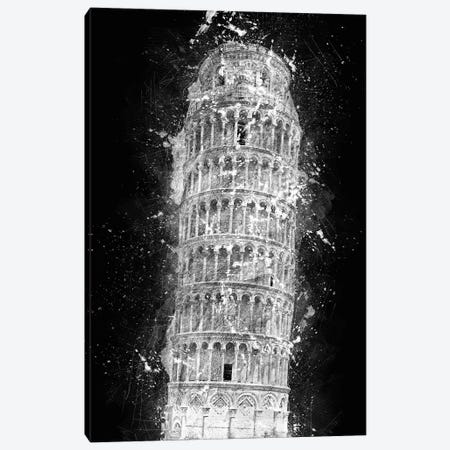 Leaning Tower Of Pisa Canvas Print #CVL8} by Cornel Vlad Art Print