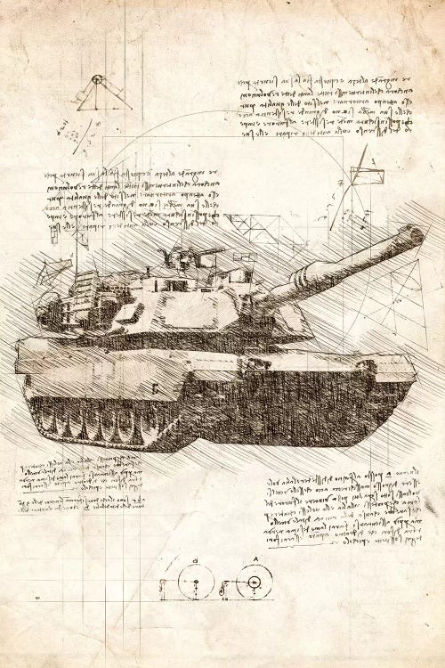 Tank by Cornel Vlad wall art