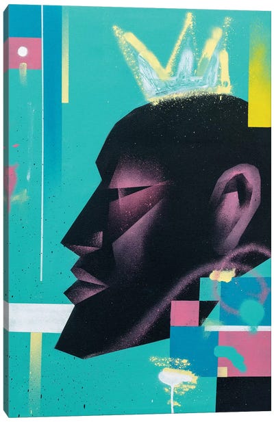 King Canvas Art Print - Human & Civil Rights Art