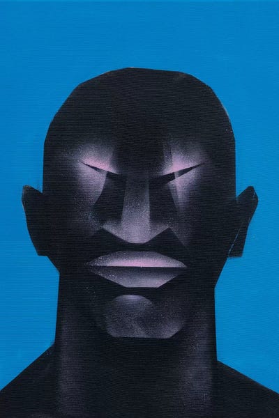 Portrait in Blue