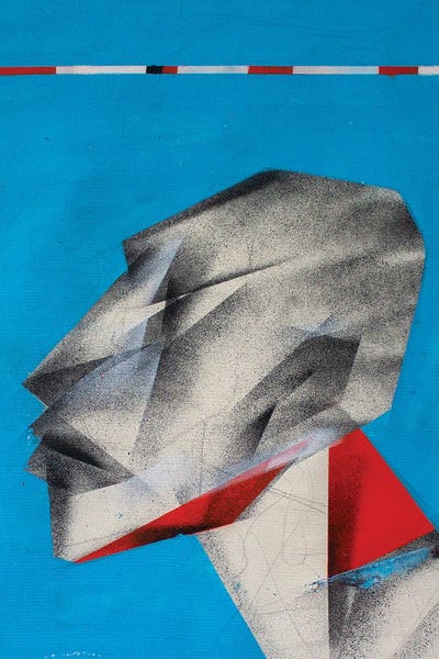 Blue & Red: Sketch I by VCalvento