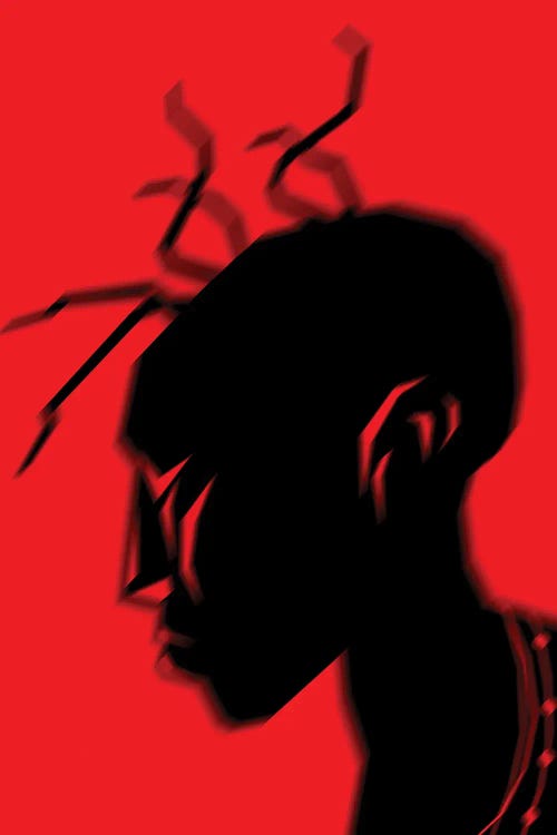 Red Day I by VCalvento wall art