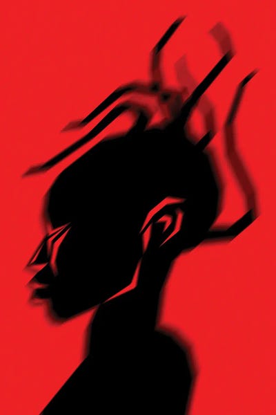 Red Day II by VCalvento acrylic art print