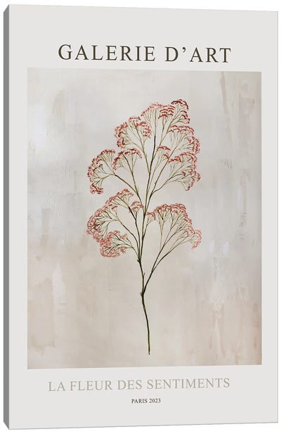 La Fleur Des Sentiments Canvas Art Print - Caroline Wendelin