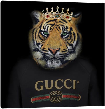 Gucci Tiger Canvas Art Print - Crown Art