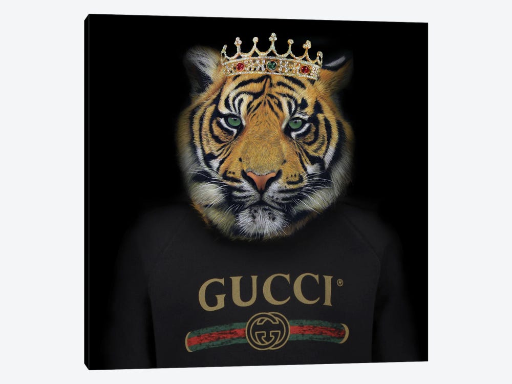 Gucci Tiger by Caroline Wendelin 1-piece Canvas Art Print