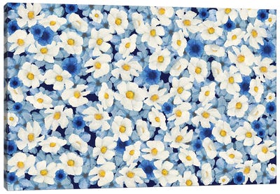 Flowers I Canvas Art Print - Caroline Wendelin