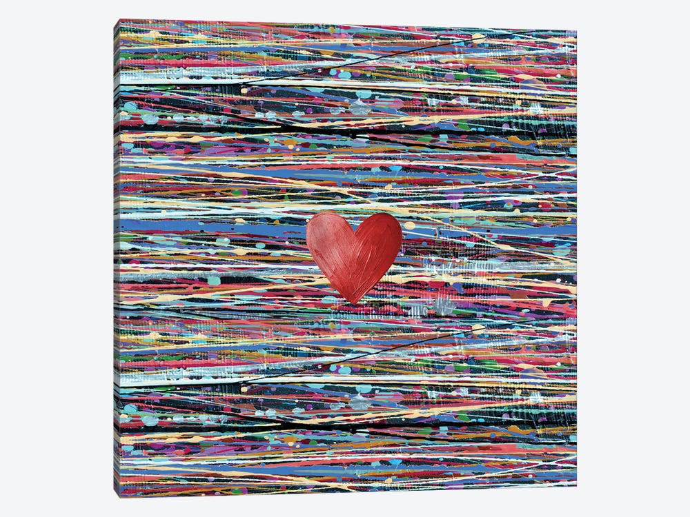 Make Love by Caroline Wendelin 1-piece Canvas Print