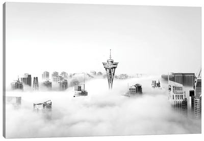 Skyline Canvas Art Print - Seattle Art