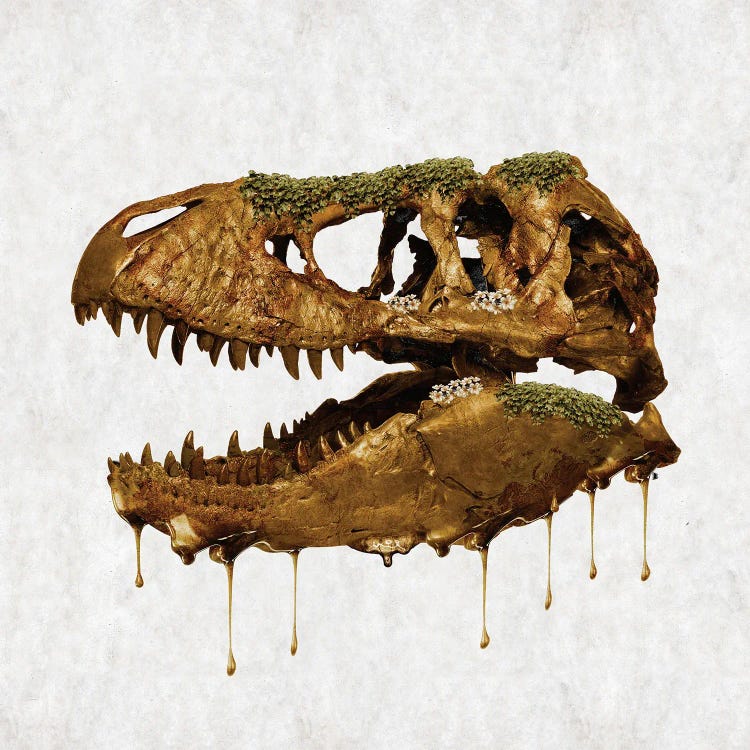 Jurassic Gold II by Caroline Wendelin wall art