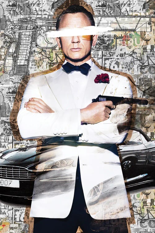 007 Bond by Caroline Wendelin wall art