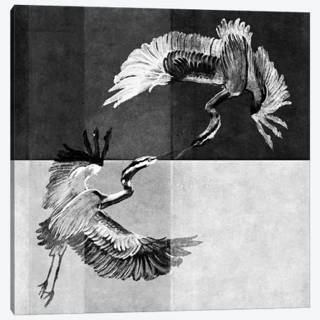 Heron Canvas Print #CWD176} by Caroline Wendelin Art Print