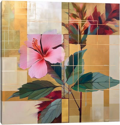 Hibiscus Canvas Art Print - Caroline Wendelin