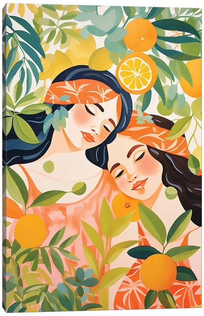 Orangerie Canvas Art Print - Caroline Wendelin