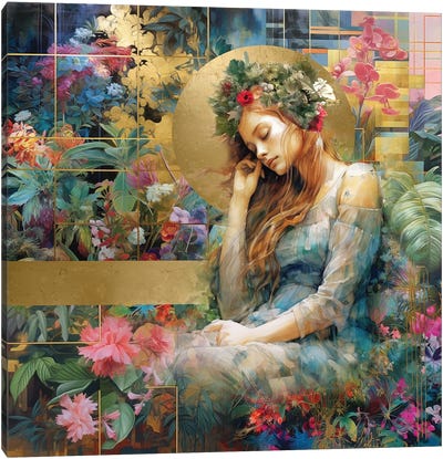Tropical Midsummer I Canvas Art Print - Caroline Wendelin