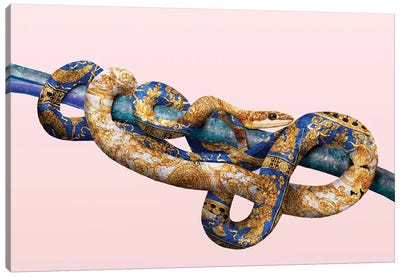 Luxury Canvas Art Print - Snake Art