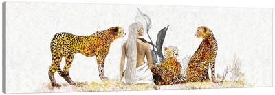 Naturaleza Canvas Art Print - Cheetah Art