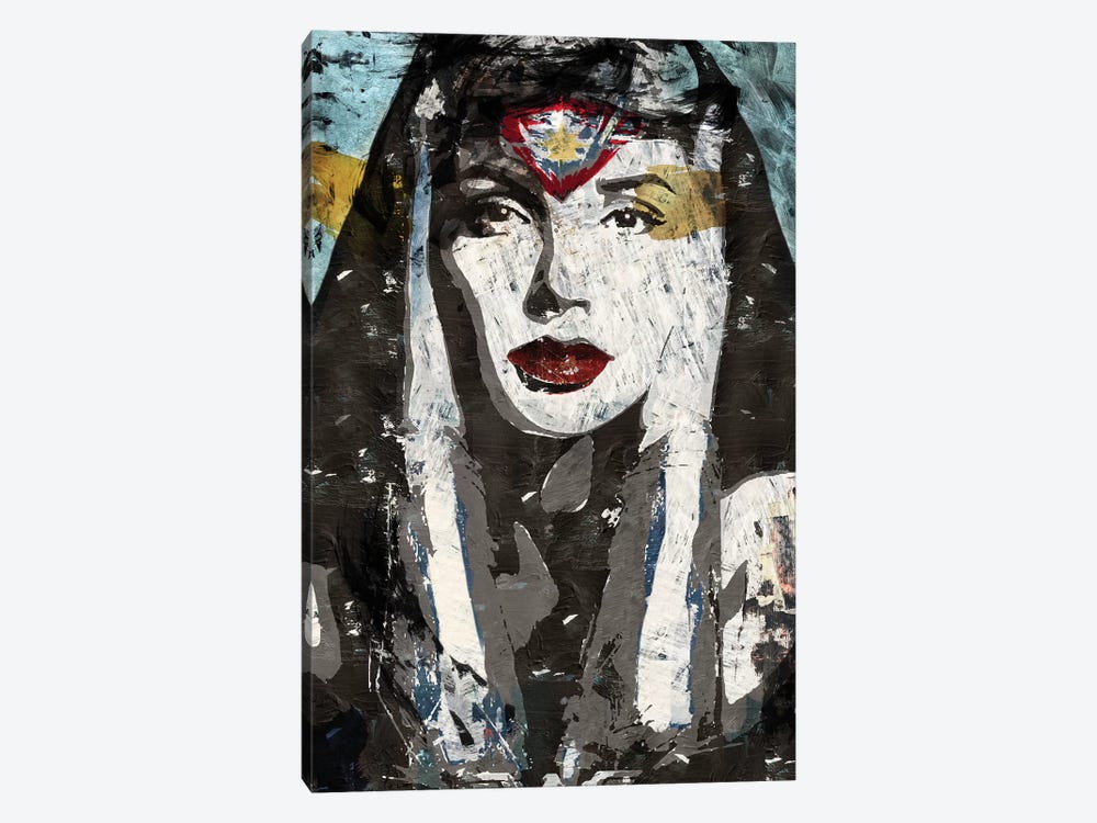 Wonder Woman by Caroline Wendelin 1-piece Art Print