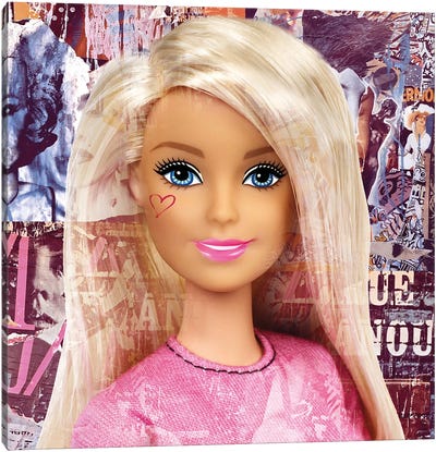 Barbie Canvas Art Print - Barbie