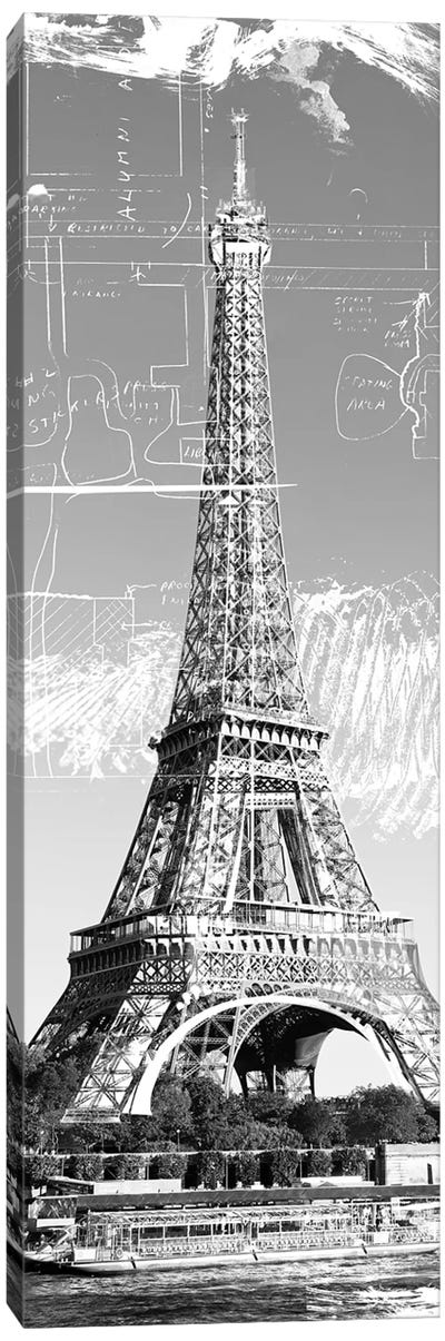 Paris Canvas Art Print - Tower Art