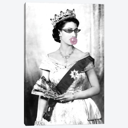 The Queen Canvas Print #CWD89} by Caroline Wendelin Canvas Print
