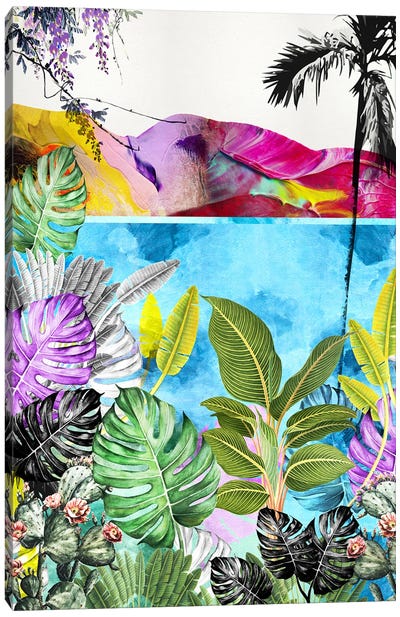 Tropical World Canvas Art Print - Caroline Wendelin