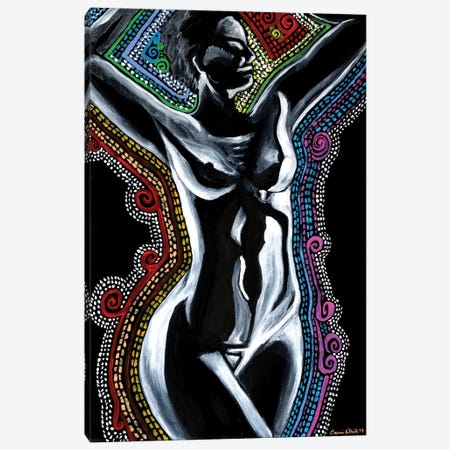 Nude I Canvas Print #CWH12} by Carrie White Canvas Art