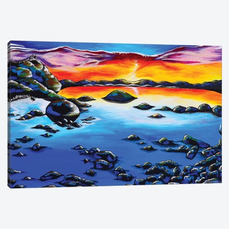 Phoenix Sky, Lake Tahoe Canvas Print #CWH14} by Carrie White Canvas Print
