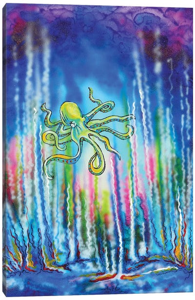 Octopus Canvas Art Print - Carrie White
