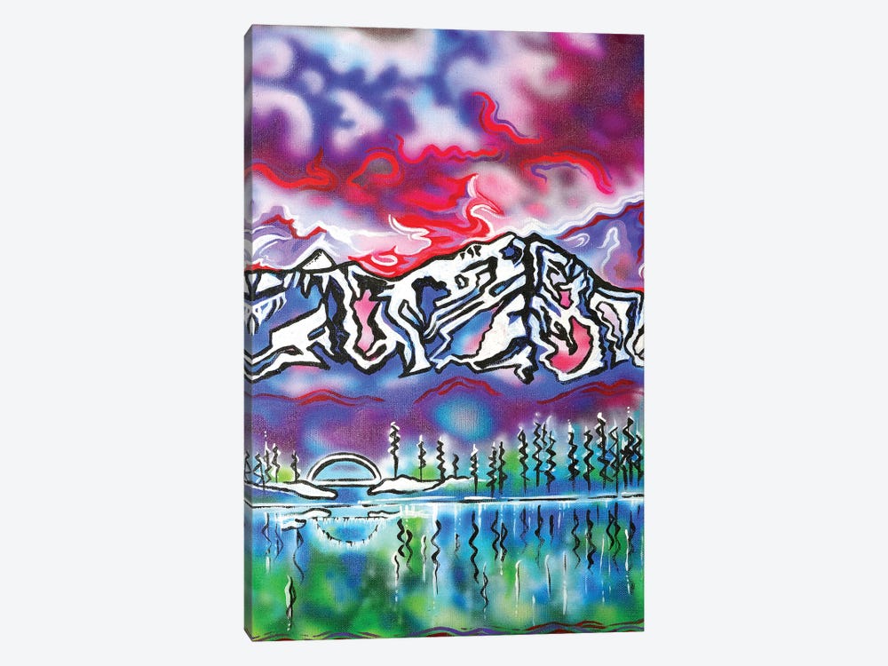 Mt Shasta Bridge by Carrie White 1-piece Canvas Art Print