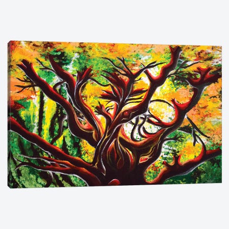 Fall Manzanita Canvas Print #CWH45} by Carrie White Canvas Art